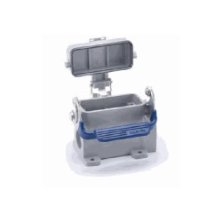 Embase en saillie 10A, Aluminium moulé sous pression, IP65, Sortie horizontale, M20